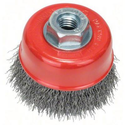 Brosse meuleuse boisseau pour multimati&egrave;re BOSCH, Diam.75 mm, 2608622098