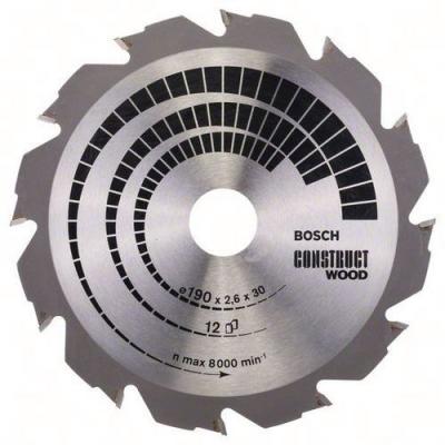 Bosch - 2608640633 Lame de scie circulaire Construct Wood