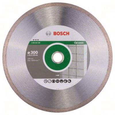 Bosch - Disque &agrave; tron&ccedil;onner diamant&eacute; pour c&eacute;ramique 300x30/25,4x2,8mm