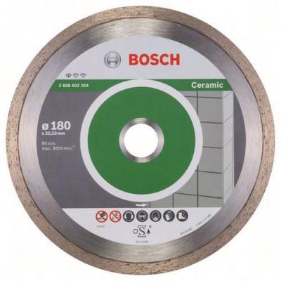 Disque &agrave; tron&ccedil;onner bosch standard for ceramic 180mm 2608602204
