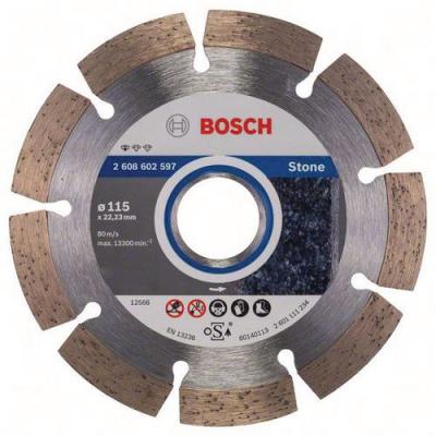 Bosch - Diamant disque de coupe standard pour Stone. 115 x 22,2