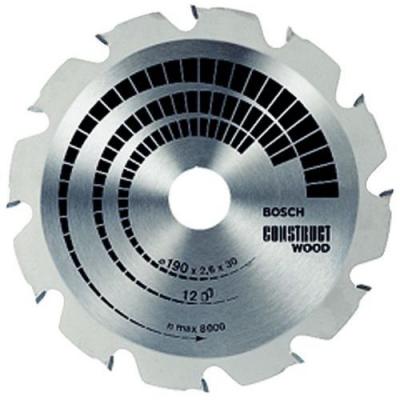 Lame coupe rapide et grossi&egrave;re BOSCH 160 mm bois et aluminium