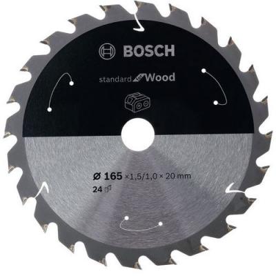 Bosch Lame de scie circulaire Standard for Wood pour scies sans fil 190x1.6/1.1x30, T60 - 2608837711