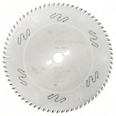 Bosch - Lame de scie circulaire Top Precision Best for Wood 300 x 30 x 3,2 mm, 72 - 2608642116