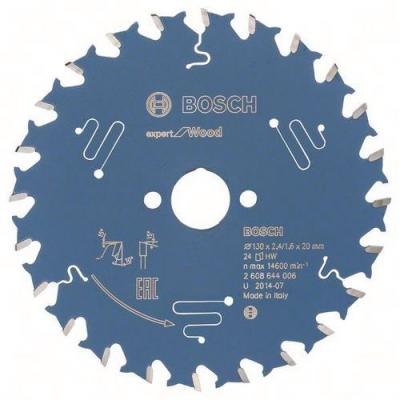 Lame de scie circulaire.Expert w 130x2,4x20mm Z24 w Bosch