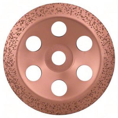 Meule assiette au carbure 180 x 22,23 mm moyen, surface bomb&eacute;e 1pc