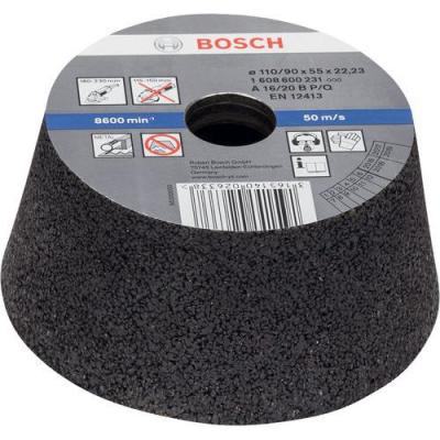 Meule boisseau Bosch conique-m&eacute;tal/coul&eacute;e 90 mm 110 mm 55 mm 55 mm 16