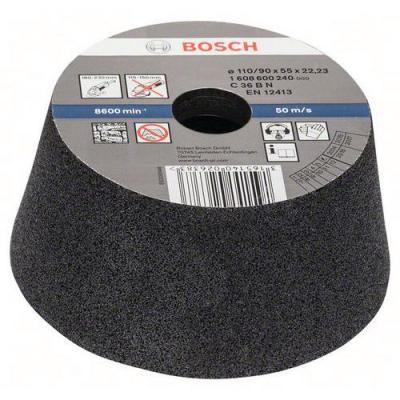 Bosch - 1608600240 Meule boisseau conique &ndash; Pierre/b&eacute;ton