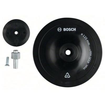 Bosch Accessories Plateaux de Pon&ccedil;age avec Queue de Serrage, 125mm