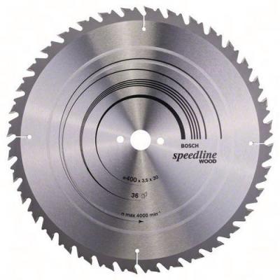 Bosch Lame pour Scie Circulaire Speedline Wood - &Oslash; 400 mm