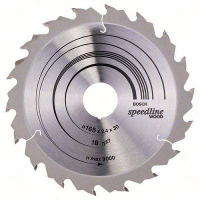 Bosch Accessories 2608640789 Lame, Gris, 165 x 30 x 2,2/1,6 mm , 18