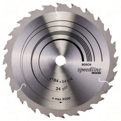 Bosch - 2608640795 Lame de scie circulaire Speedline Wood