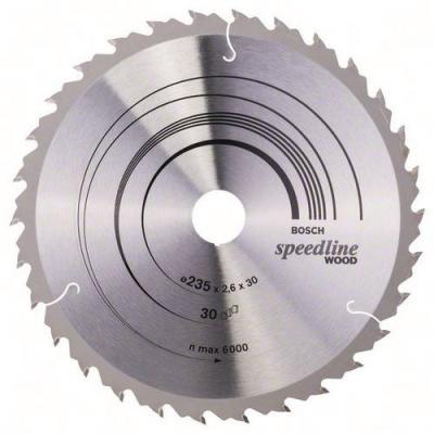 Bosch - 2608640807 Lame de scie circulaire Speedline Wood