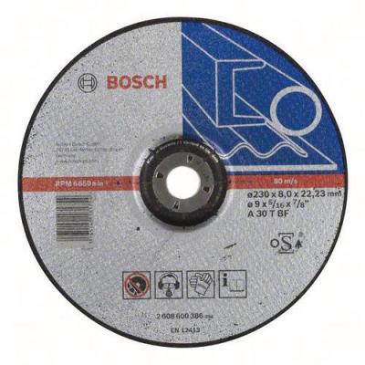 Disque abrasif, &agrave; m&eacute;tal A 30 T BF, 230 mm, 22,23 mm, 8 mm Bosch