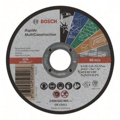 Disques &agrave; tron&ccedil;onner Multi Construction &ndash; Rapido - Bosch