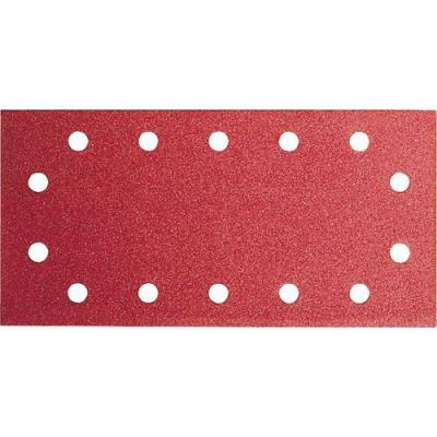 Bo&icirc;te de 10 abrasifs velcro perfor&eacute;s 115x230mm G60 Bosch 2608605316
