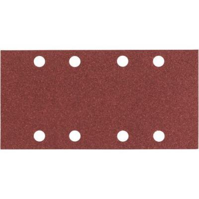Bosch Velcro 10 X Papier Abrasif 93 X 185 Mm Bois Rouge Grain 80