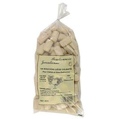 BOUCHONNERIE JOCONDI Bouchon cylindrique en li&egrave;ge colmat&eacute; - 38x24 mm