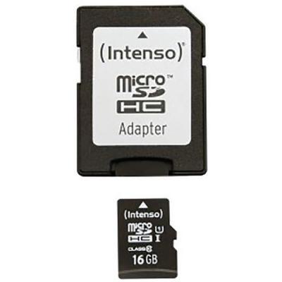 Carte m&eacute;moire micro SD UHS-I 16 Go.