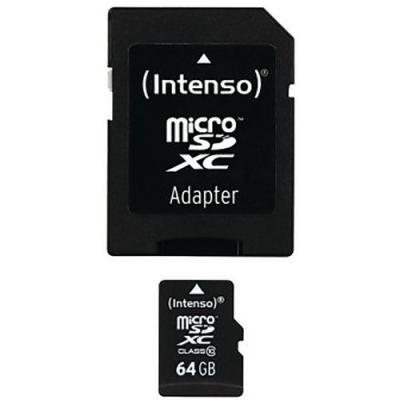 Carte micro sdhc intenso 64go class 10 3413490