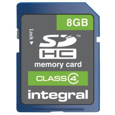 Carte Secure Digital Integral Sdhc 8 Gb-cl 4