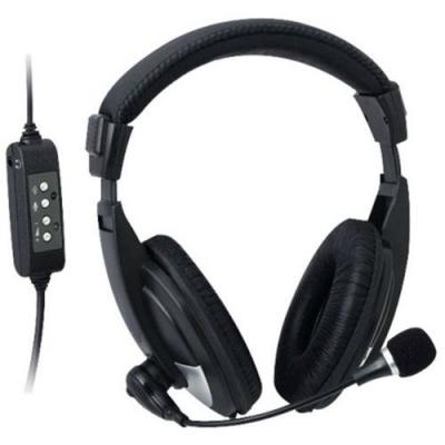 Dacomex DACOMEX Casque-micro AH760-U st&eacute;r&eacute;o USB