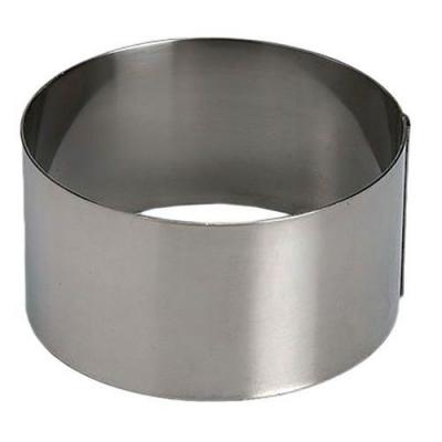 Lacor 68407 Cercle &agrave; Tarte Ronde 7,5X4 cm 18 / 10