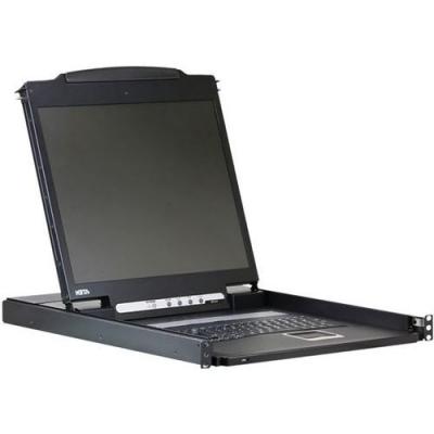 ATEN CL1000N console KVM LCD 19' simple rail VGA/PS2+USB