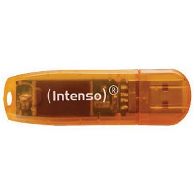 Cl&eacute; USB 64Go Intenso RAINBOW LINE - Sous blister