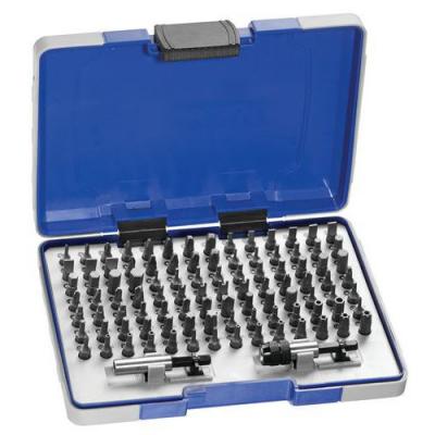 EXPERT - Coffret d'embouts 1/4 + portes-embouts - 100 pi&egrave;ces - E131709