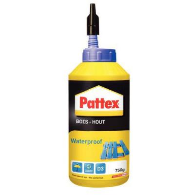 Pattex Biberon de Colle &agrave; bois - Waterproof - 750 g - Transparent