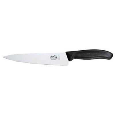 Couteau &agrave; d&eacute;couper SwissClassic 19 cm - noir, Victorinox