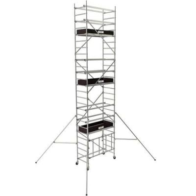 Echaffaudage roulant aluminium runner 7.60m 22408561 - tubesca