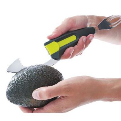 Eplucheur &agrave; avocat 5 en 1 - noir, vert