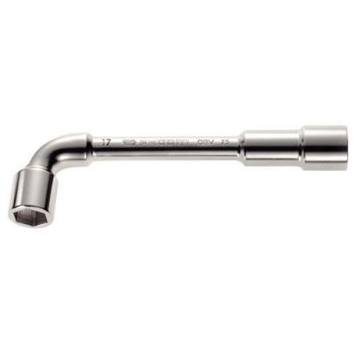 Cl&eacute;s &agrave; pipe d&eacute;bouch&eacute;es forg&eacute;es 6 pans m&eacute;triques - FACOM - 75.25