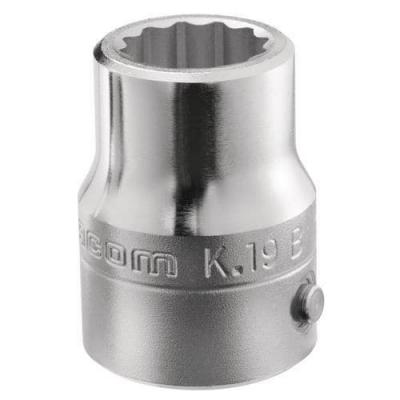 Douille 3/4'' 12 pans m&eacute;triques diam&egrave;tre 23mm longueur 52,5mm - K.23B