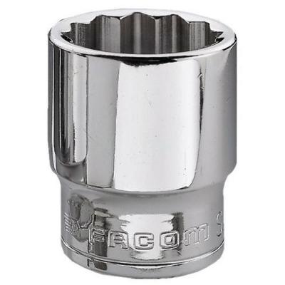 Facom 1 Douilles 3/8" 12 Pans En Pouces Facom