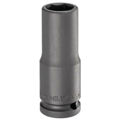 NS.LA - Douilles impact 1/2" longues 6 pans m&eacute;triques Facom NS.21LA
