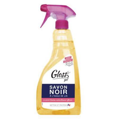 Savon noir &agrave; l'huile de lin - GLOSS - 750 ml