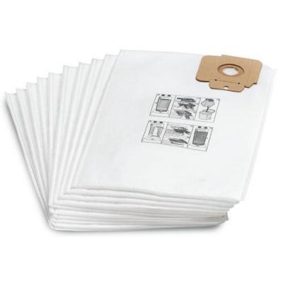 Lot de 10 sacs filtrant ind&eacute;chirable classe M 69043050 Karcher