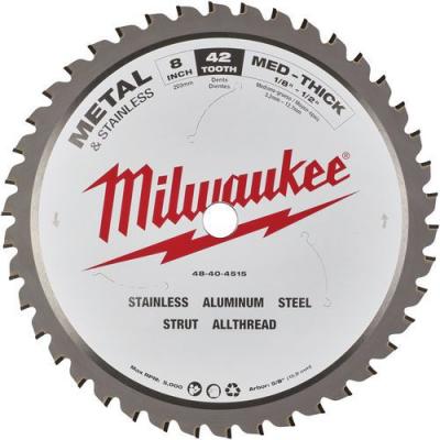 Lame de scie circulaire &agrave; m&eacute;taux 203 x 15,87 mm 42 dents - Milwaukee