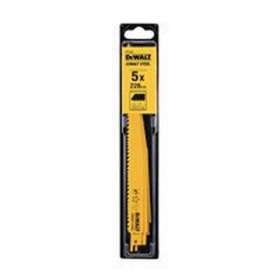 Lame scie sabre BIM Plungepoint pour coupe bois 228 mm - DT2349-QZ