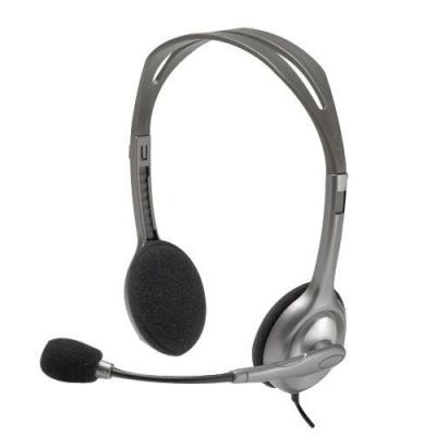 Logitech casque filaire St&eacute;r&eacute;o - H110