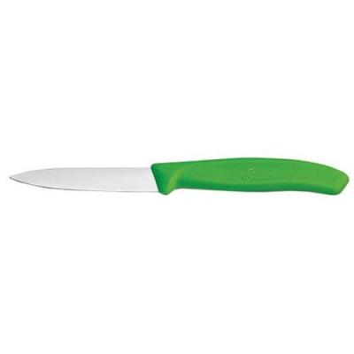 Lot de 2 couteaux Office VICTORINOX SwissClassic - 8 cm - Vert