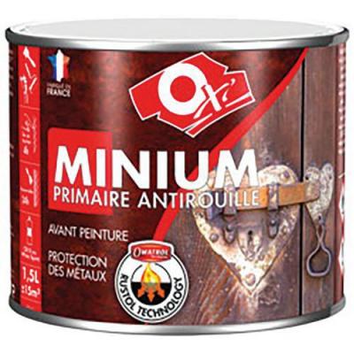 Oxi PRGR1.5 Primaire antirouille minimum 1,5 L Gris