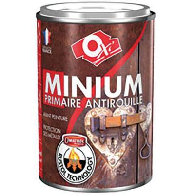 Oxi PRGR.250 Primaire antirouille Minium 250 ml Gris