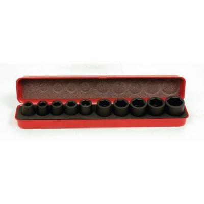 Mob 1 Coffret M&eacute;tal De Douilles Impact 1/2'' 10 Pi&egrave;ces