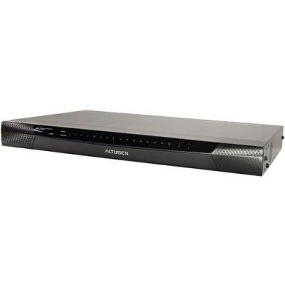 Commutateur kvm, 16x, cat.5, aten altusen kh2516a, 2 consoles