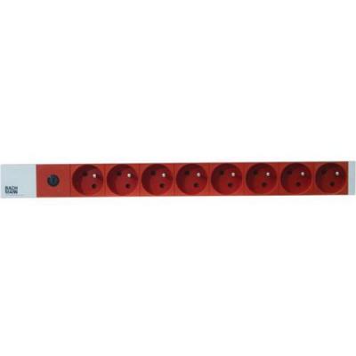BACHMANN Multiprise 19'' 333.4101 8 prises