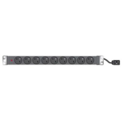 INFOSEC Multiprise rackable 19'' 9 prises / fiche C20 avec voyant